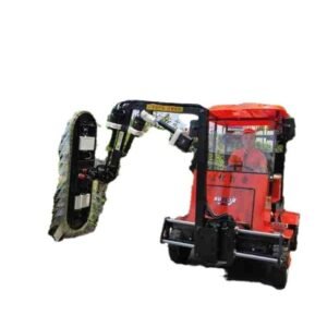 Hedge trimmer driving type highway green isolation belt road shrub garden obstacle avoidance telescopic trimmer